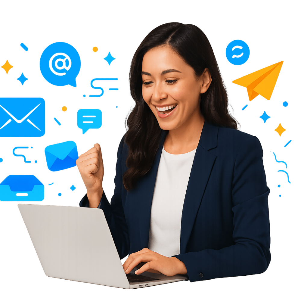 Perth AI email chatbot replying to a customer message, booking a time and sending a confirmation.